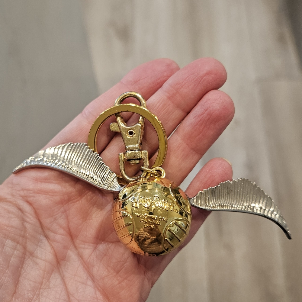 Golden Snitch Inspired Key Holder